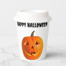 Vasos De Papel Copas de papel Jack-O-Lantern