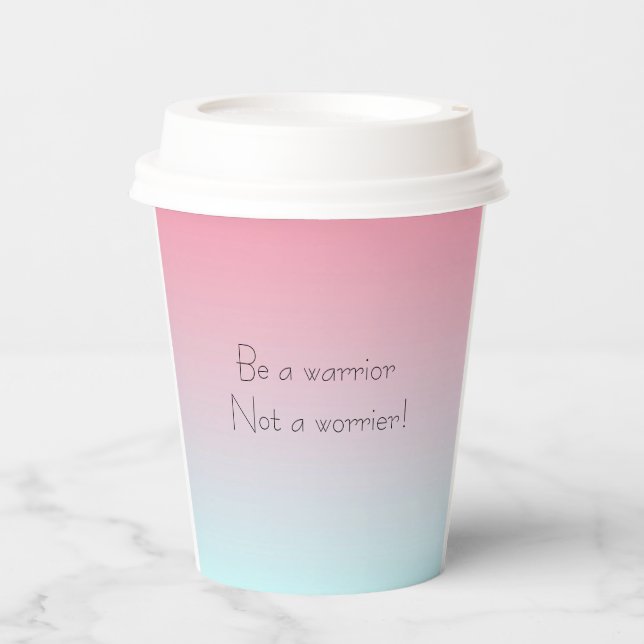 Vasos De Papel Copas de papel para café (Anverso)