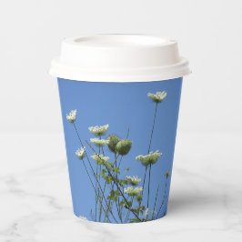 Vasos De Papel Corfu Cream Wildflowers