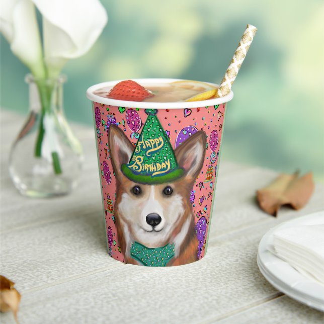 VASOS DE PAPEL CORGI (in situ)