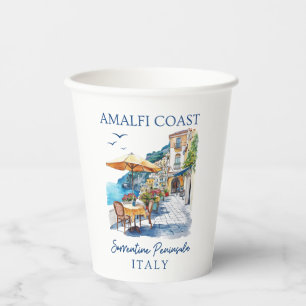 Vasos De Papel Costa Amalfitana - Positano Italia Viaje