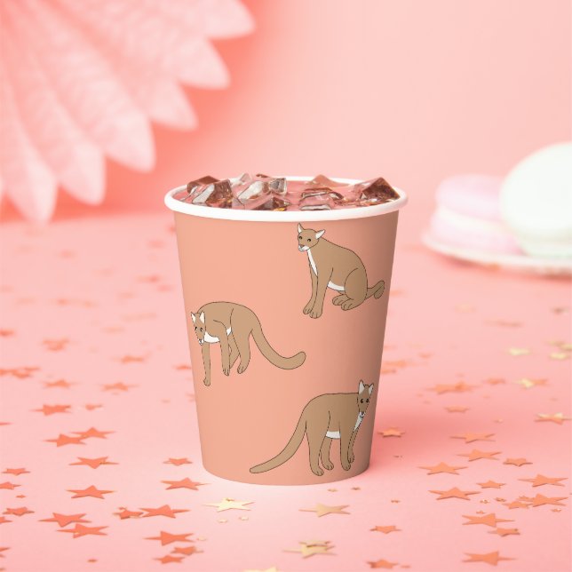 Vasos De Papel Cougar (in situ)