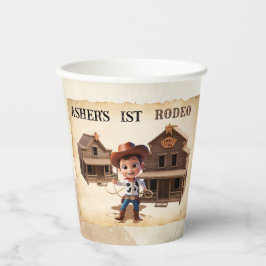 Vasos De Papel Cowboy Cute Personalizado Eco Friendly Reutilizabl