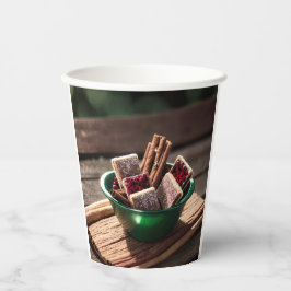 Vasos De Papel Cozy Christmas Mood Settles