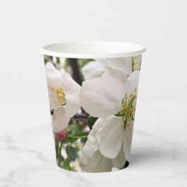 Vasos De Papel Crabapple floreciente