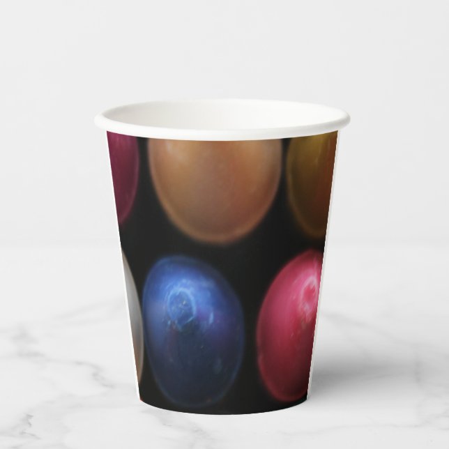 Vasos De Papel Crayones (Anverso)