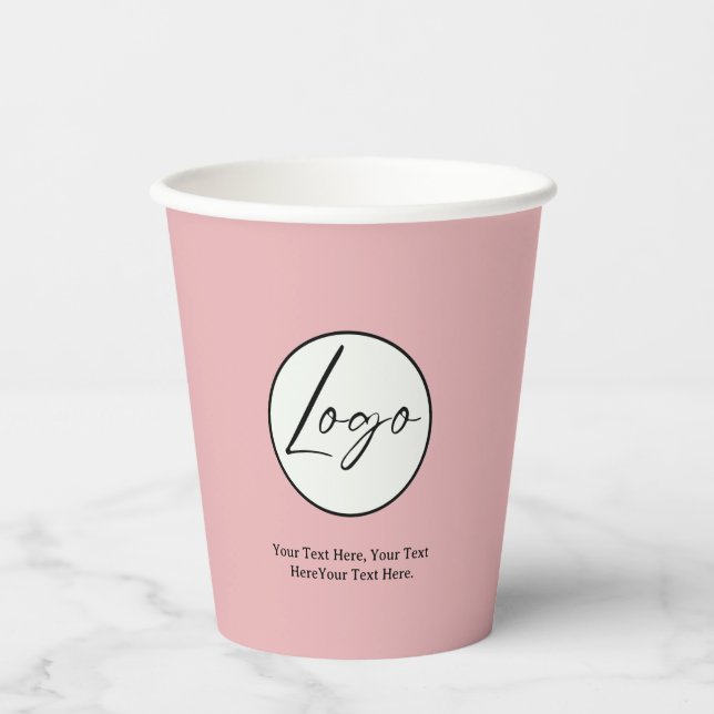 Vasos De Papel Crea el tuyo propio (Anverso)