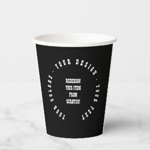 Vasos De Papel Crear el propio