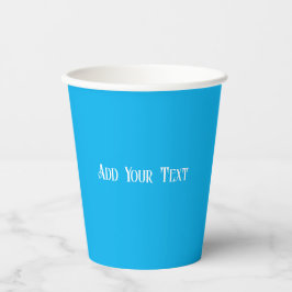 Vasos De Papel Crear Personalizados profesionales elegantes