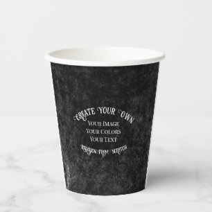 Vasos De Papel Crear su propio diseño personalizado