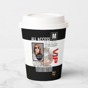 Vasos De Papel Crear su propio VIP Pass 8 maneras de personalizar