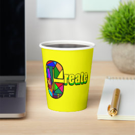 Vasos De Papel Crear tan grande