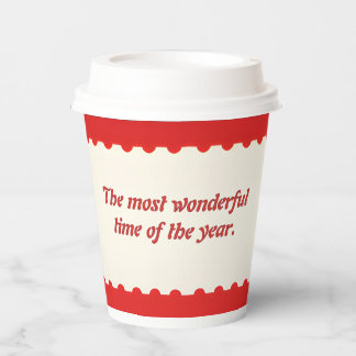 Vasos De Papel Create Your Own Christmas Holiday Paper Cups