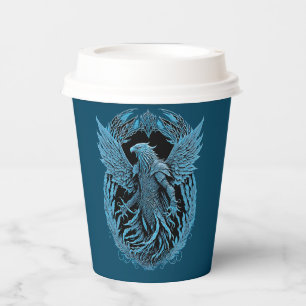 Vasos De Papel Creatura de fantasía   Águila medieval