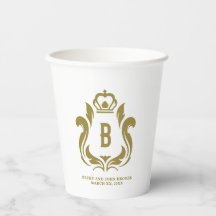 Crest de Oro Monograma B