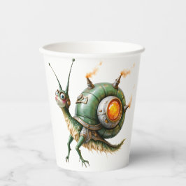 Vasos De Papel Criatura Cósmica Steampunk Caracolpardo – Criatura