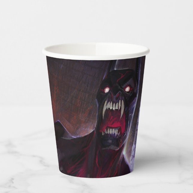 Vasos De Papel Crisis infinita Vampire Batman Ilustracion (Izquierda)
