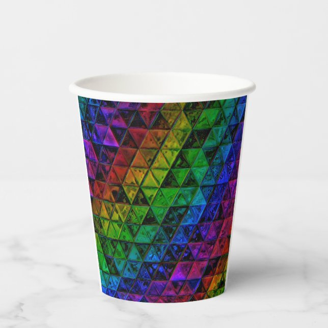 Vasos De Papel Cristal de orgullo (Anverso)