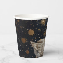 Crown - Taza de papel de 236 ml