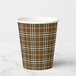 Vasos De Papel Cuadro de otoño