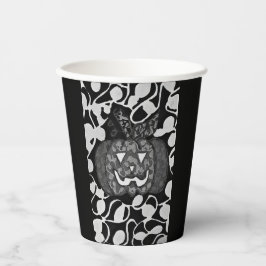 Vasos De Papel Cuadros de papel con imagen de calabaza