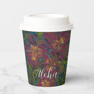 Vasos De Papel Cuadros de papel de Aloha