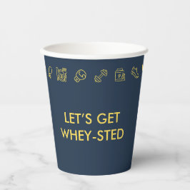 Vasos De Papel Cuadros de papel de Angel Fitness Collab