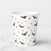 Cuadros de papel de Halloween tamaño: 8 oz Taza de