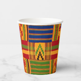 Vasos De Papel Cuadros de papel de impresión de Kente