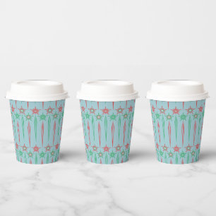 Vasos De Papel Cuadros De Papel De Mod Mid Icicles