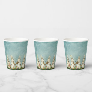 Vasos De Papel Cuadros de papel de patrón de Semana Santa y Prim