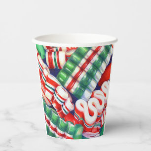 Vasos De Papel Cuadros de papel de RIBBON CANDY