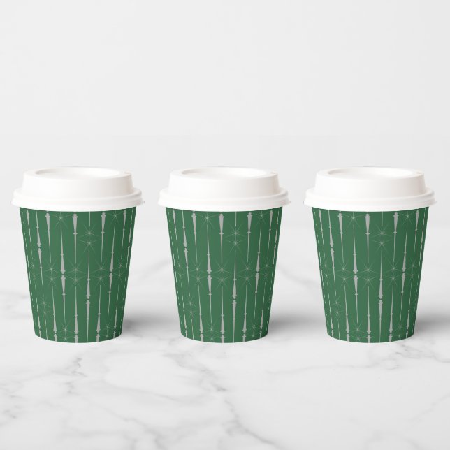 Vasos De Papel Cuadros de papel de varas mágicas (Multi)