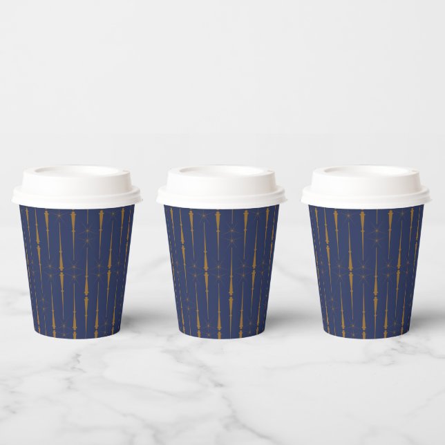 Vasos De Papel Cuadros de papel de varas mágicas (Multi)