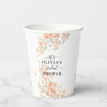 Cuadros de papel para ducha de novia