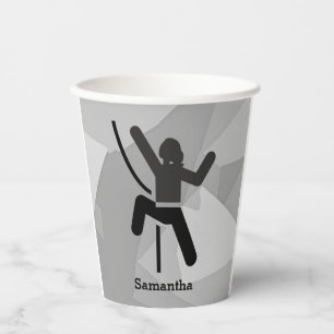 Vasos De Papel Cuadros de papel para el diseño de escaladores de 