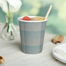 Vasos De Papel Cuadros de papel texturados únicos para cualquier 