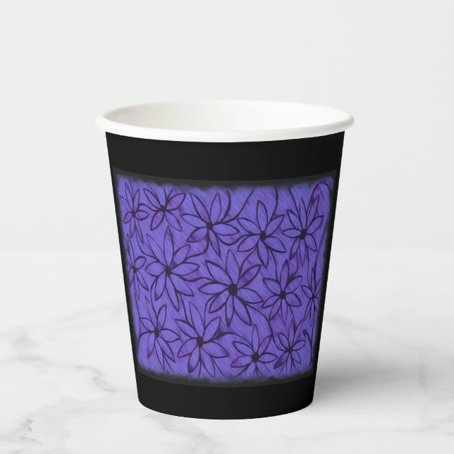 Vasos De Papel Cubos de papel (Anverso)