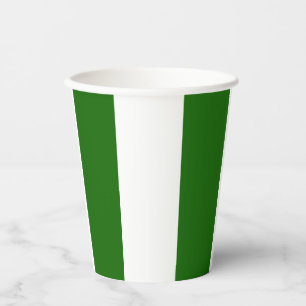 Vasos De Papel Cubos de papel con el escudo de la bandera de Nige