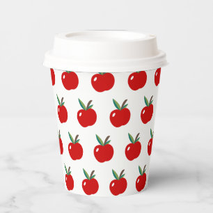 Vasos De Papel Cubos de papel de cotización de Apple
