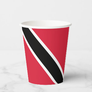 Vasos De Papel Cubos de papel de la bandera de Trinidad y Tobago