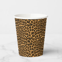 Cubos de papel de leopardo