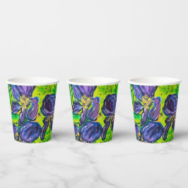 Vasos De Papel Cubos de papel Iris