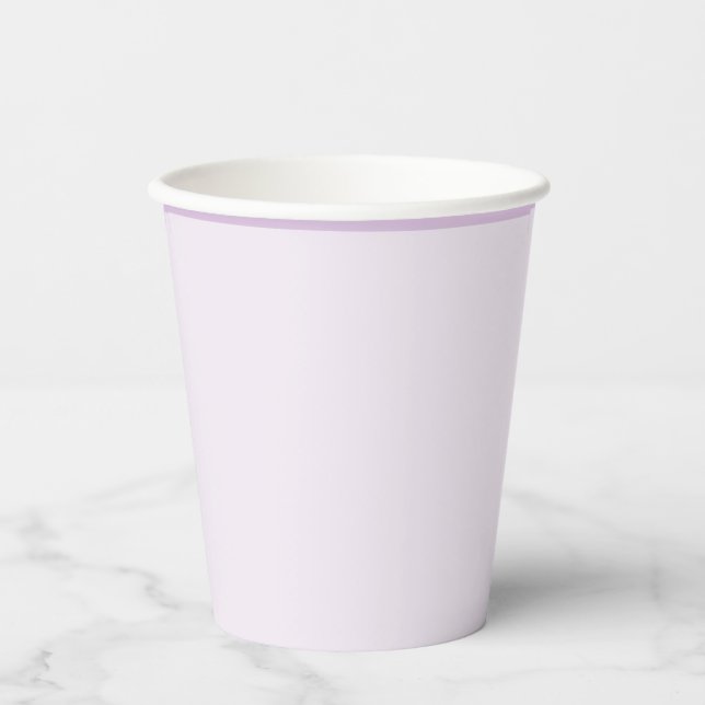 Vasos De Papel Cubos de papel lilac limón (Anverso)