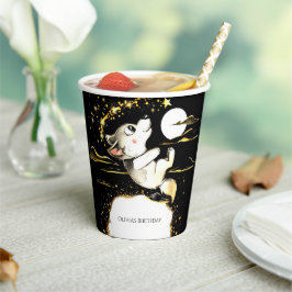 Vasos De Papel Cumpleaños Adorable Wolf