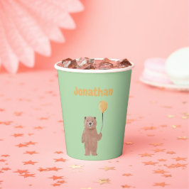 Vasos De Papel Cumpleaños de animales salvajes