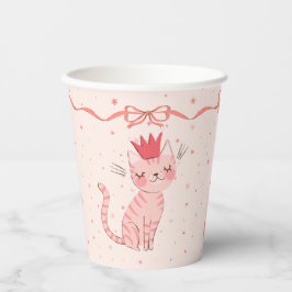 Vasos De Papel Cumpleaños de bonito Kitty