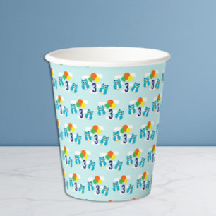 Vasos De Papel Cumpleaños de búho