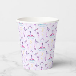 Vasos De Papel Cumpleaños de dinosaurio rosa lindo para niños