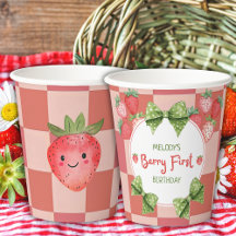 Cumpleaños de la primera fresa de Berry